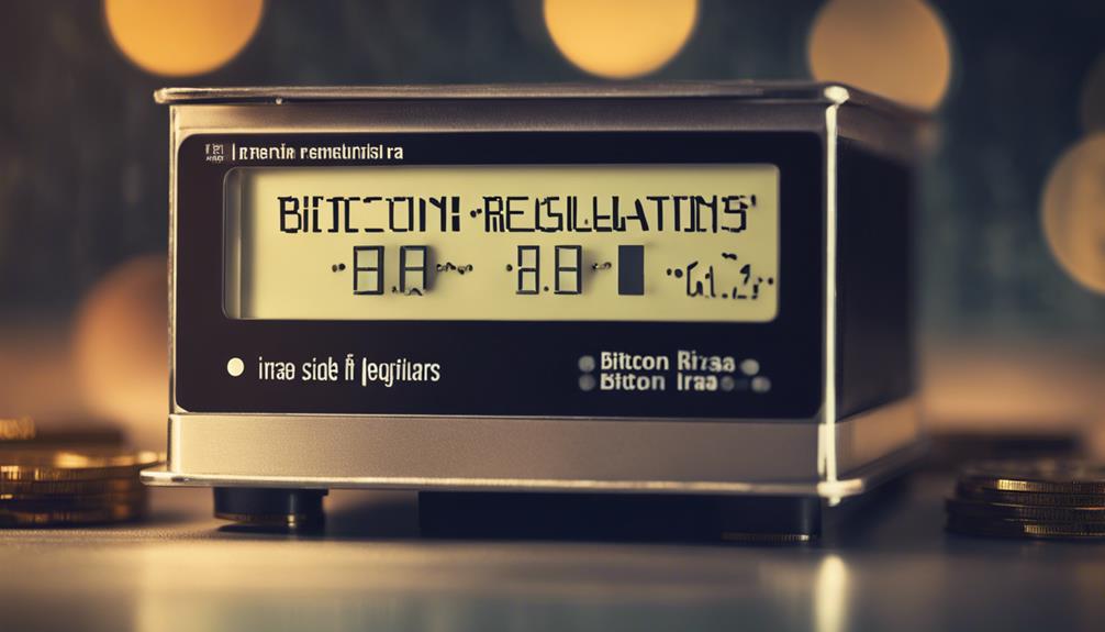 bitcoin ira regulatory framework