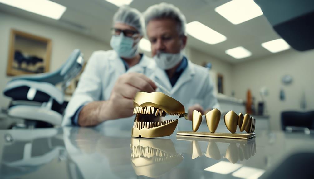 dentist invests in gold
