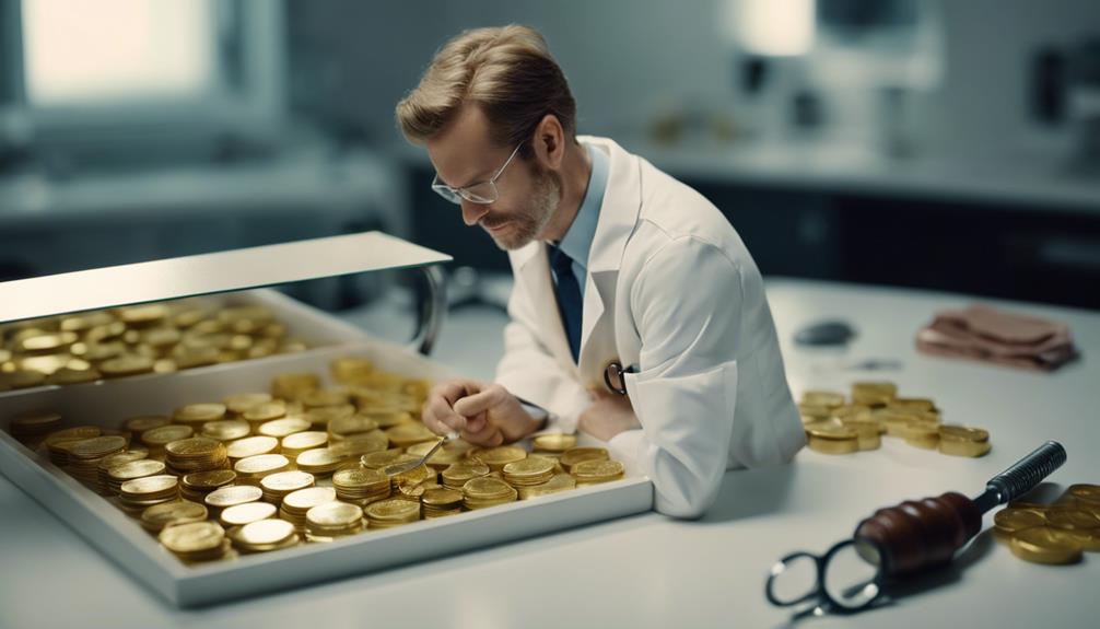 dentists investing in gold