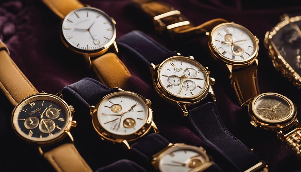 elegant timeless gold timepieces