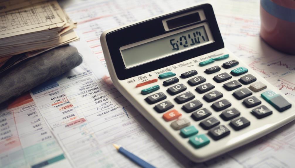 financial rules and calculations