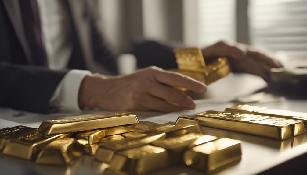 investment bankers and gold