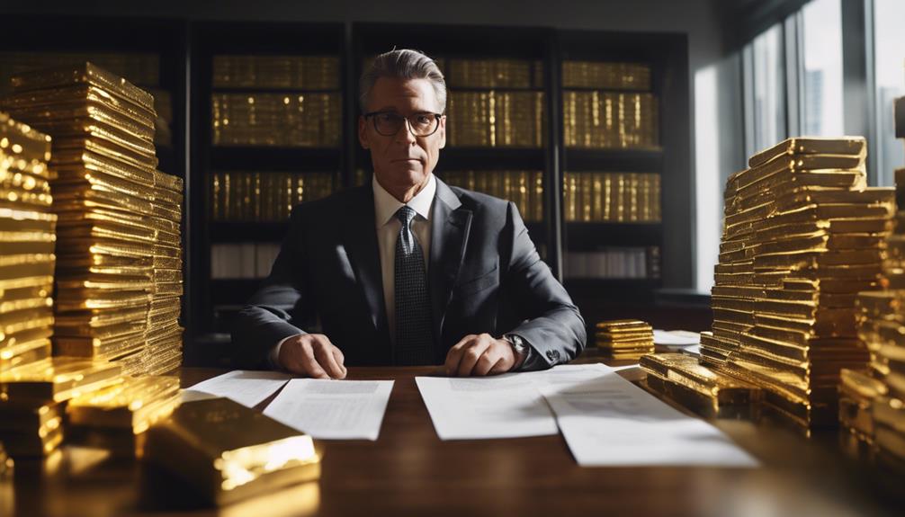 patent lawyers and gold