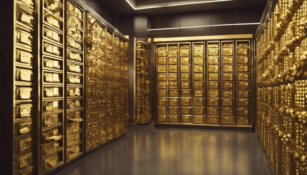 secure gold storage facilities