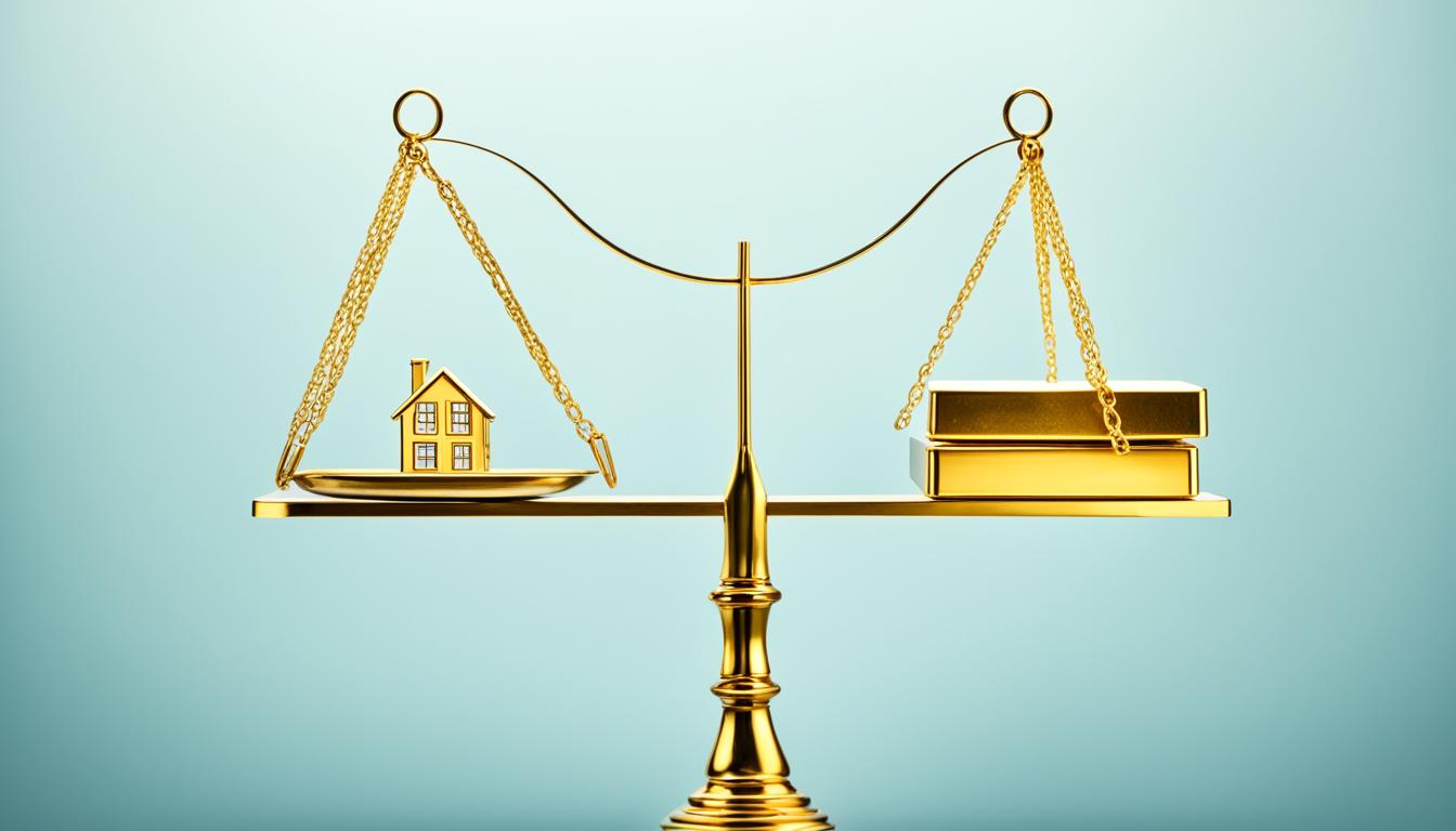 gold investment vs real estate