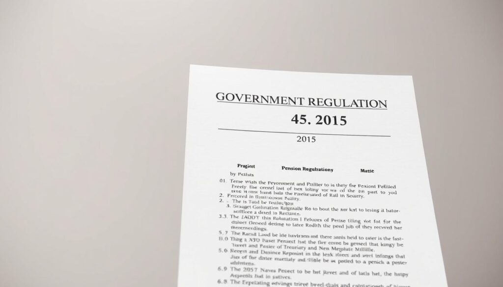 Government Regulation No. 45 of 2015