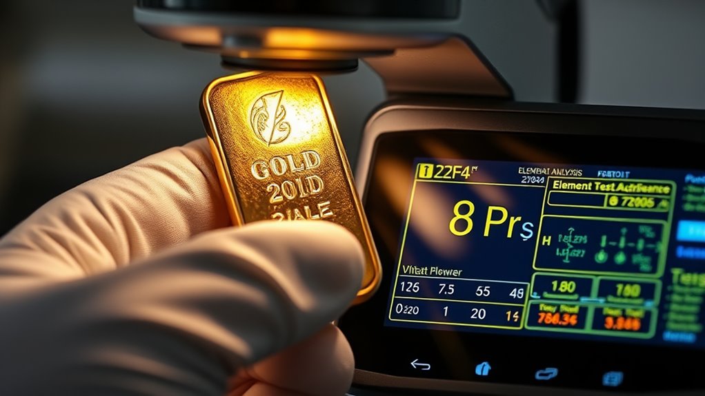 advanced gold verification technologies