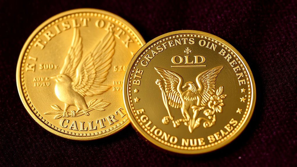 bullion vs proof coin characteristics