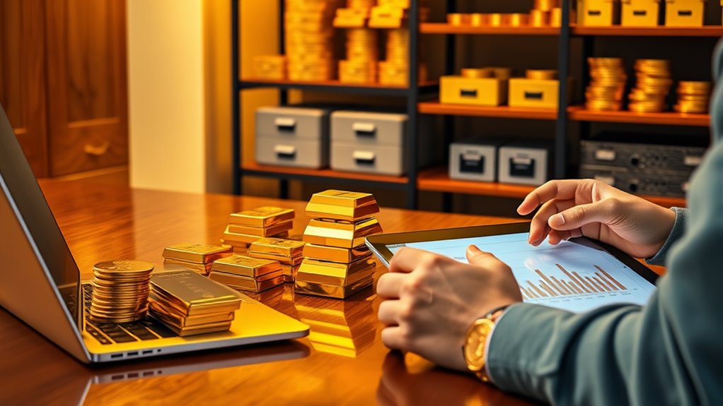 cash vs physical gold