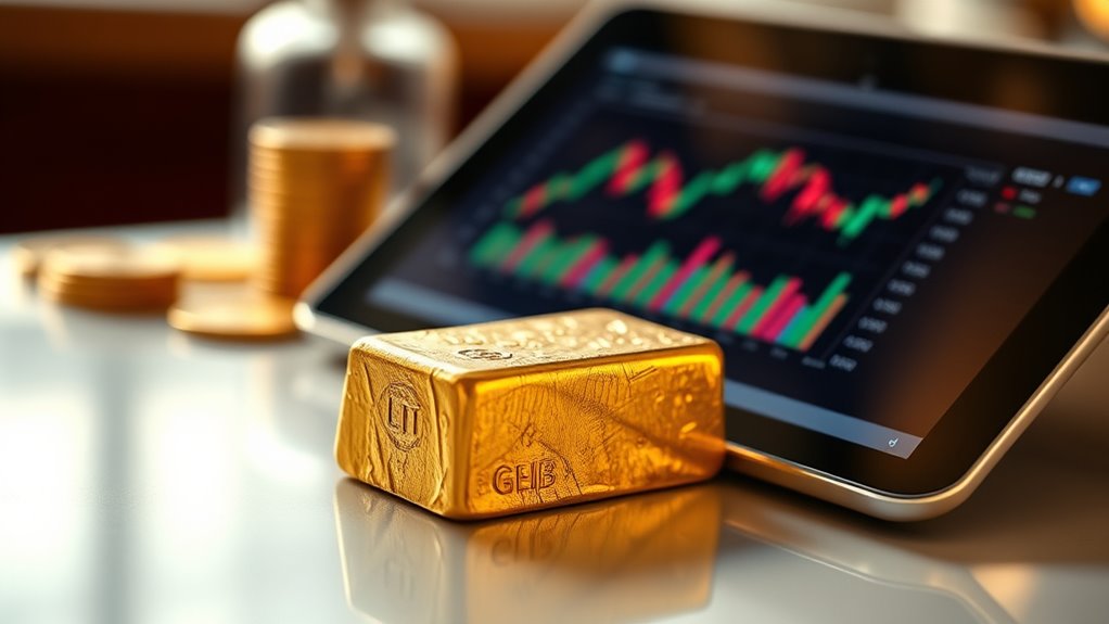 compare gold investment costs