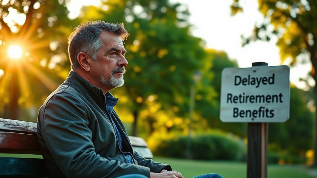 delayed retirement benefit increase