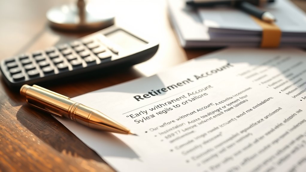 early withdrawal penalty exceptions