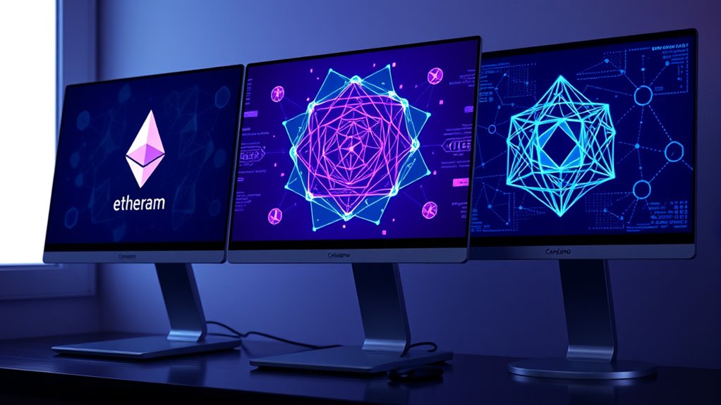 ethereum solana cardano comparison