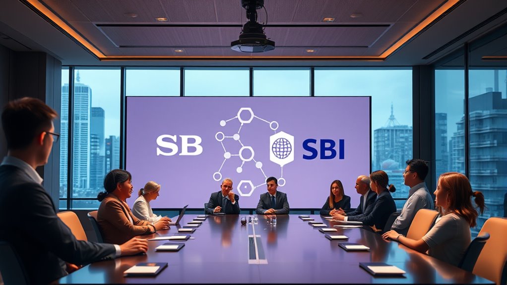 global blockchain strategic alliances