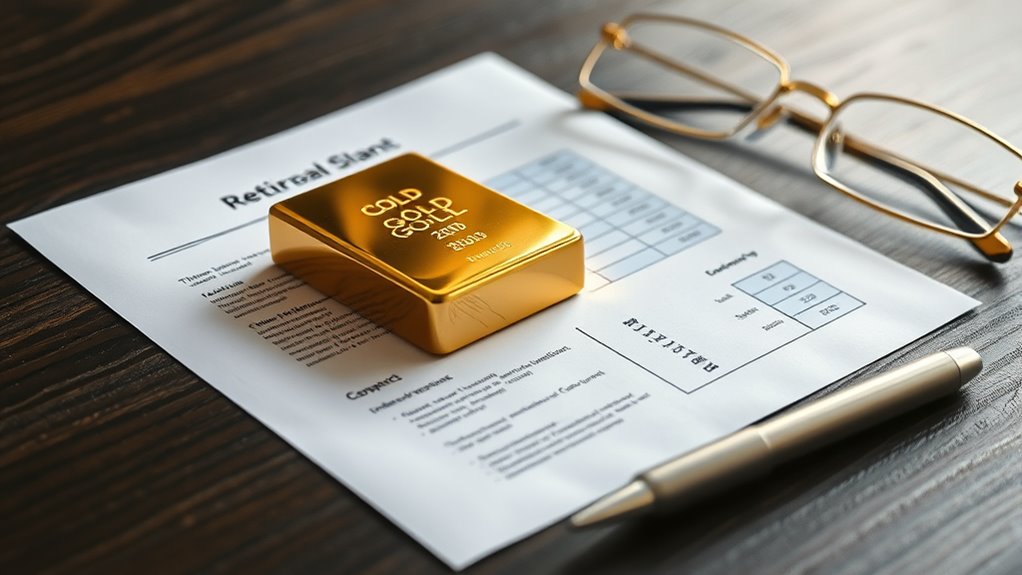 gold diversification boosts retirement