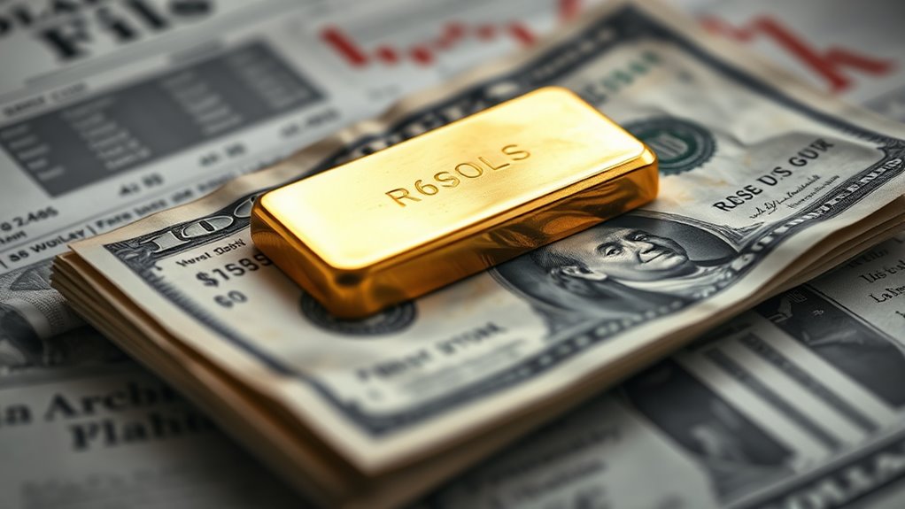 gold gains amid market uncertainty