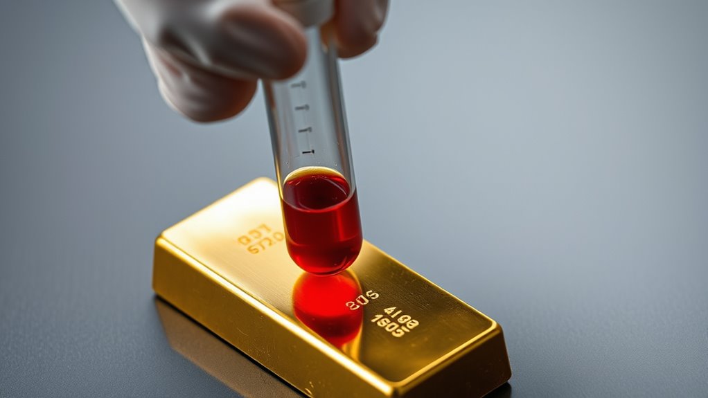 gold purity acid testing