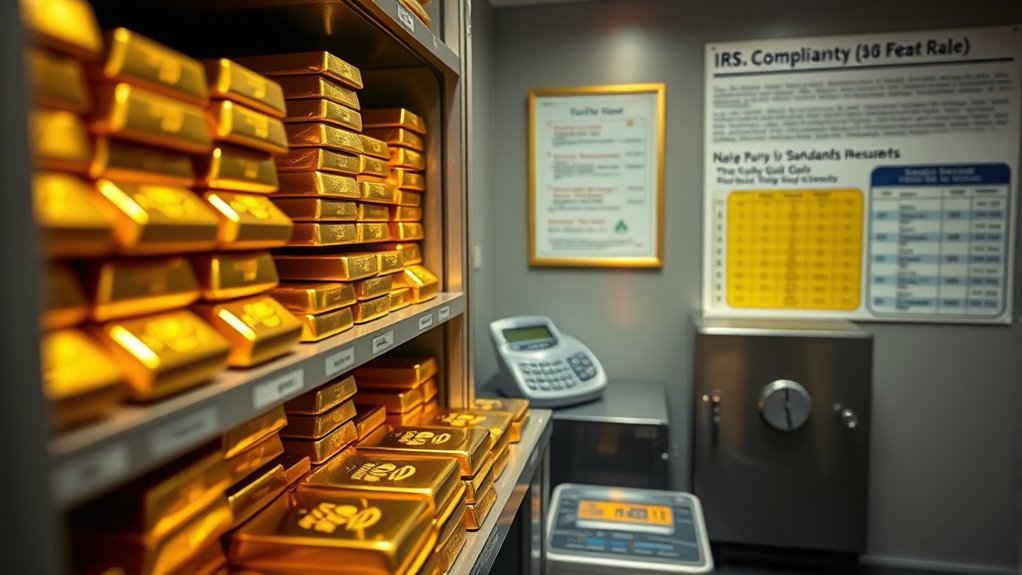 gold purity storage compliance