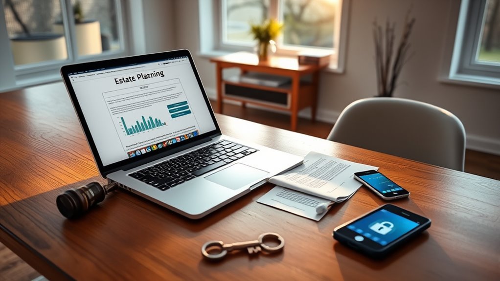 manage digital estate assets