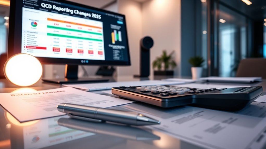 qcd reporting code change