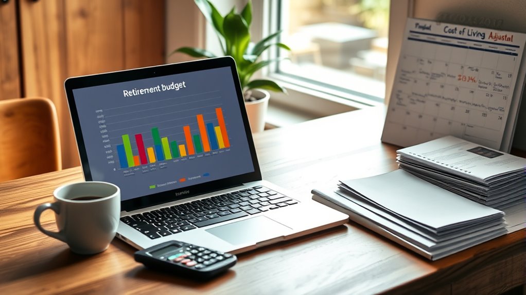 retirement budget with adjustments