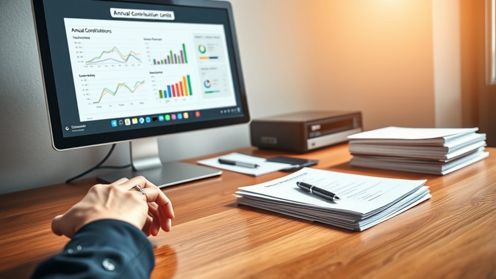 track contribution limit changes