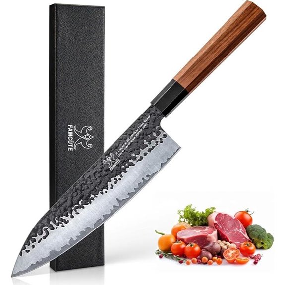 8-Inch Hand-Forged Japanese Chef Knife