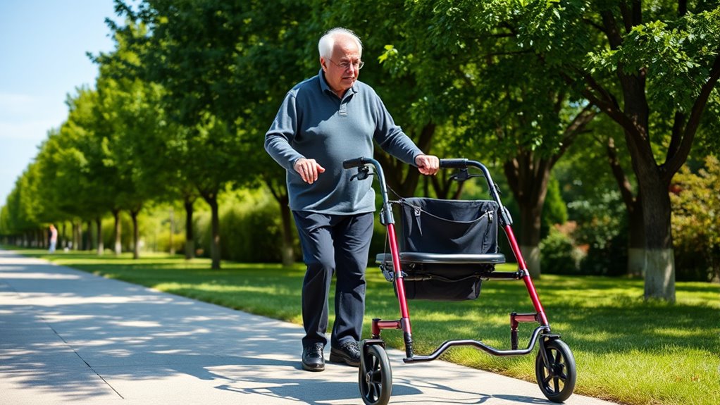 adjustable handle height and stability