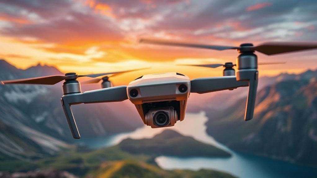 choose portable 4k drone features
