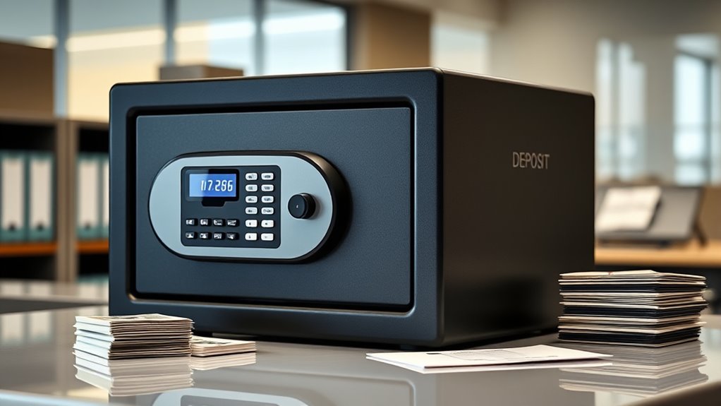choosing secure large deposit safes