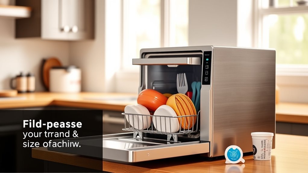 choosing the right portable dishwasher