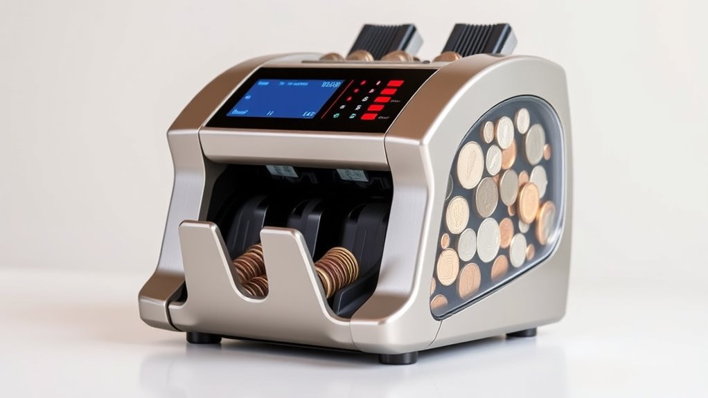 coin machine features prioritize efficiency