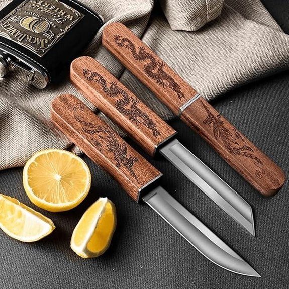 Samurai Chef 2-in-1 Dragon & Phoenix Double Knife