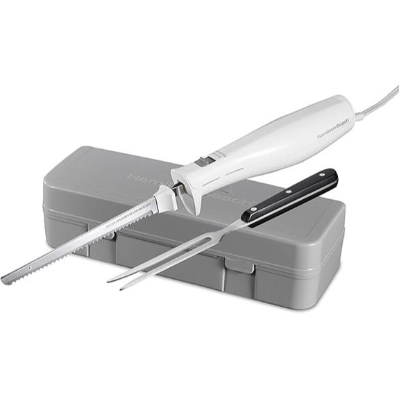 Hamilton Beach Electric Carving Knife Set with Case