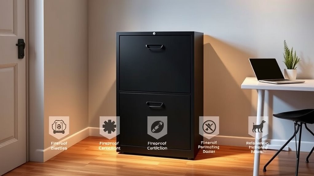 fireproof security and storage