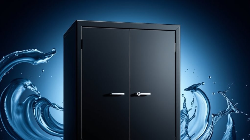 fireproof water resistant secure storage