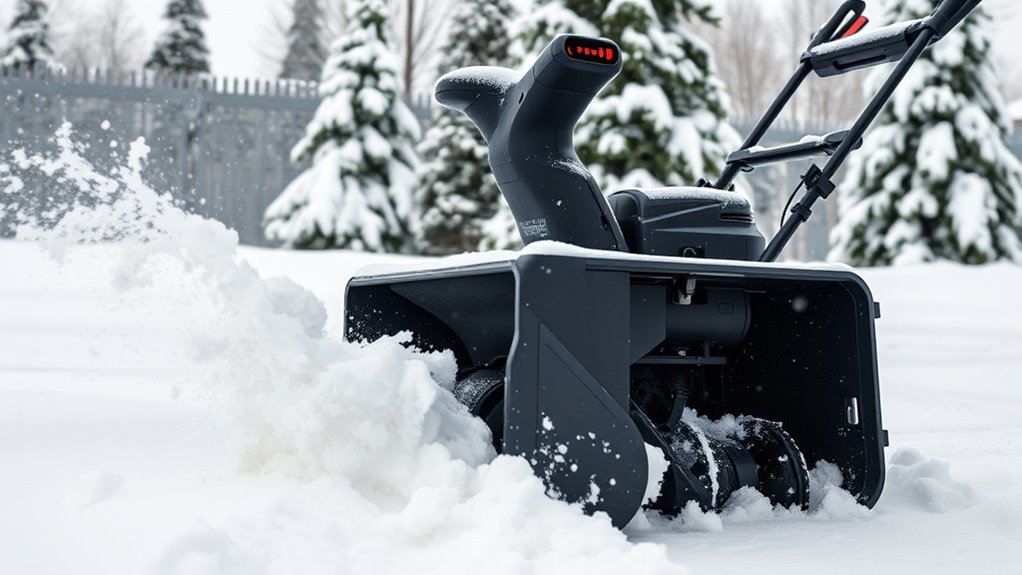 high power cordless snow blower