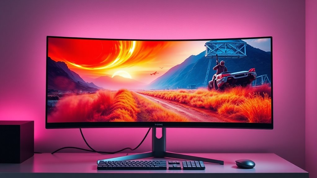 key gaming monitor features