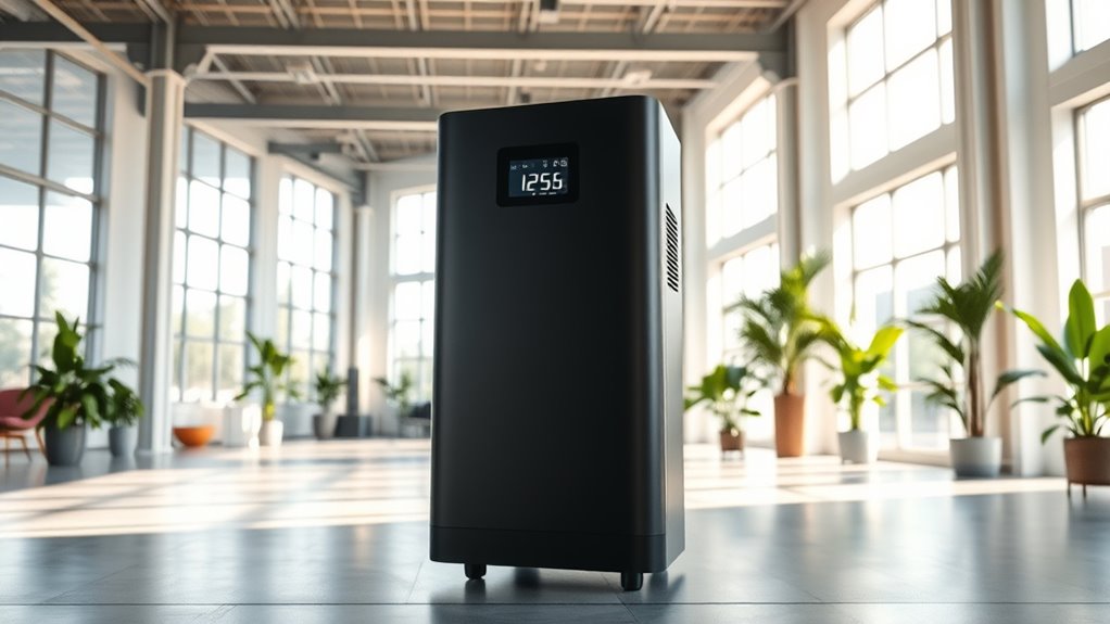 large room air purifier features