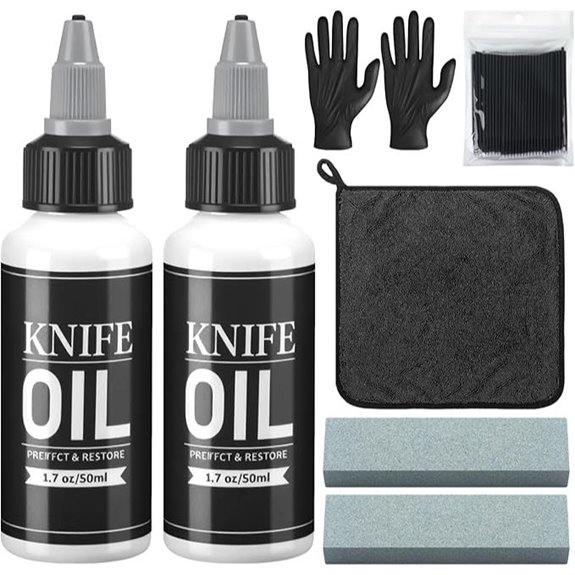 LemonRoad 108-Piece Knife Oil & Rust Removal Kit