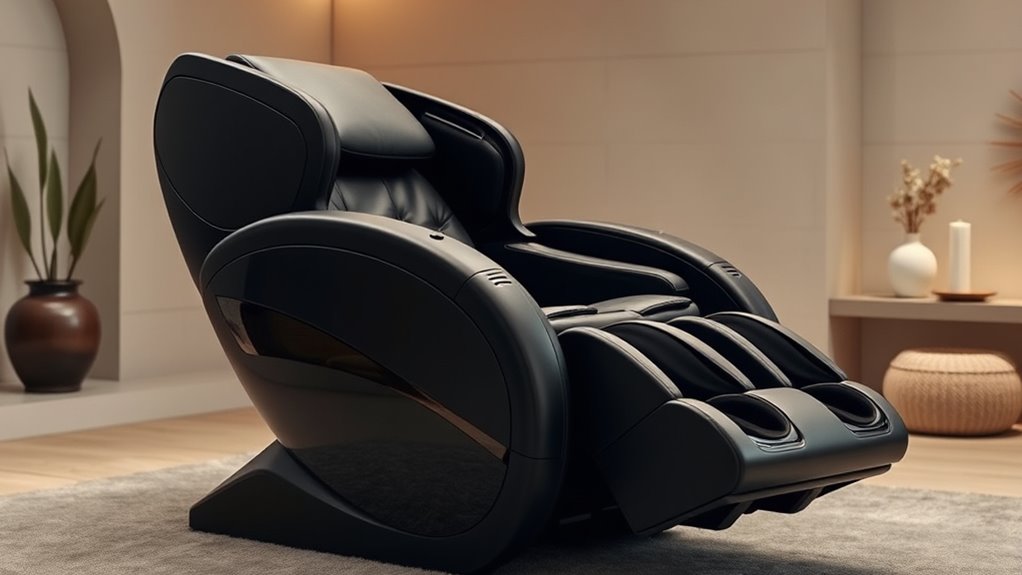 massage features and comfort