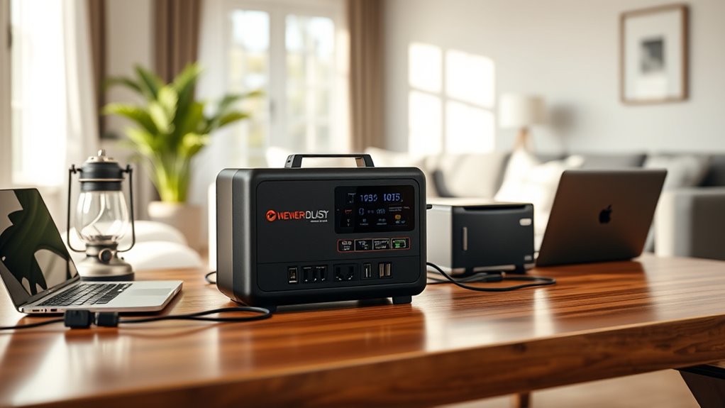 power capacity and features