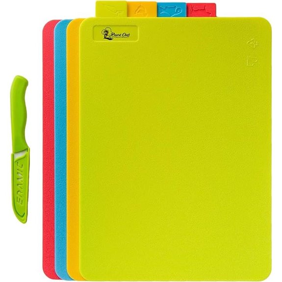 Resort Chef 4-Piece Reversible Cutting Board Set