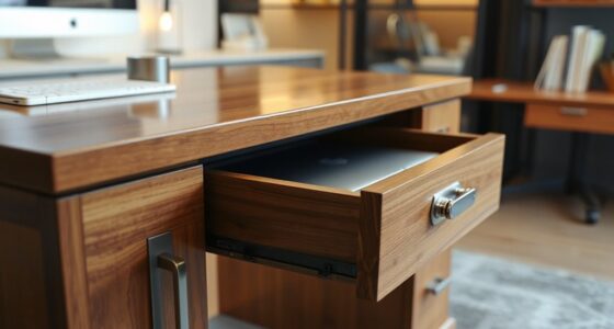 secure laptop drawer options