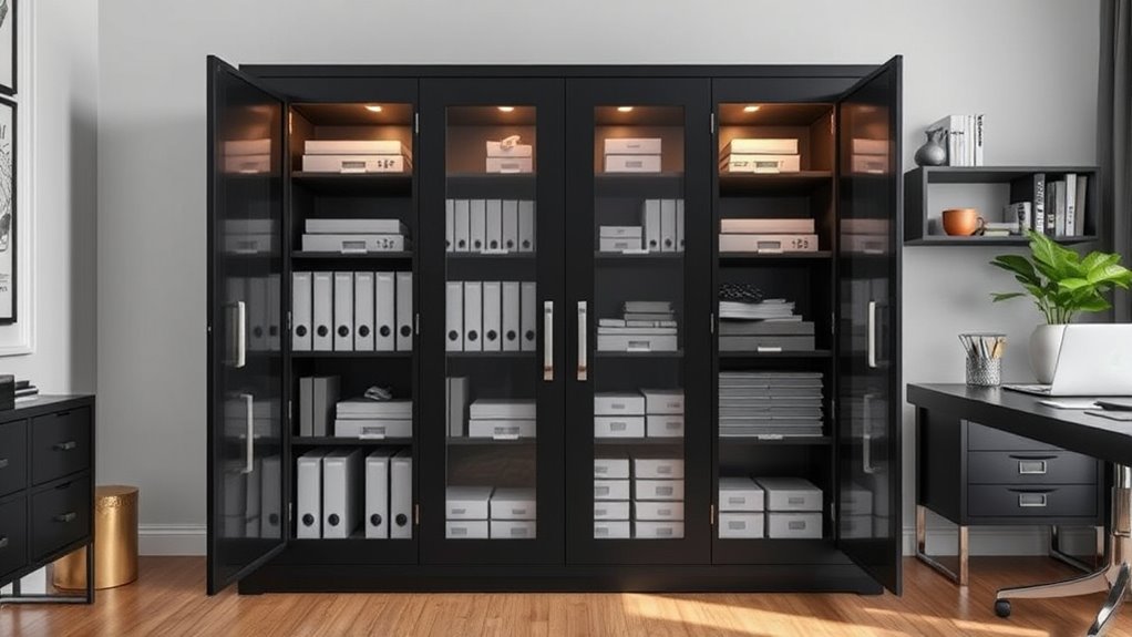 secure spacious durable storage