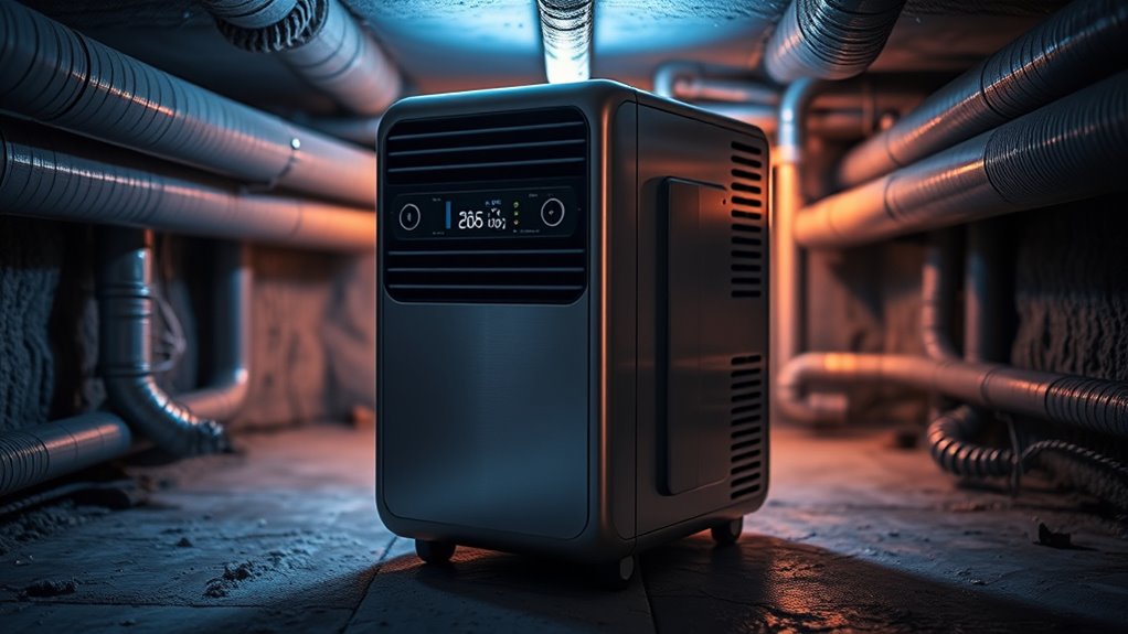 selecting effective crawlspace dehumidifier