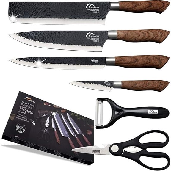 Numola 6-Piece Chef Knife Set with Box