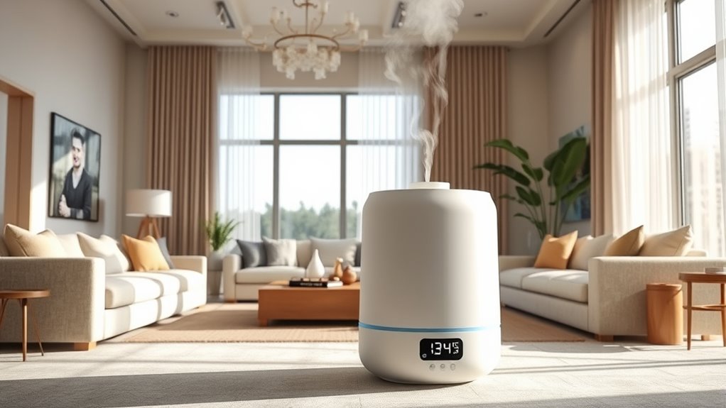 smart large room humidifier