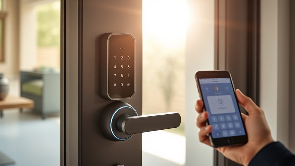 smart lock features and security