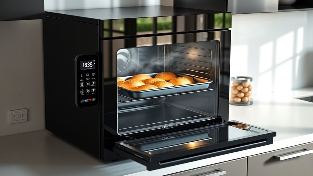 smart oven with steam